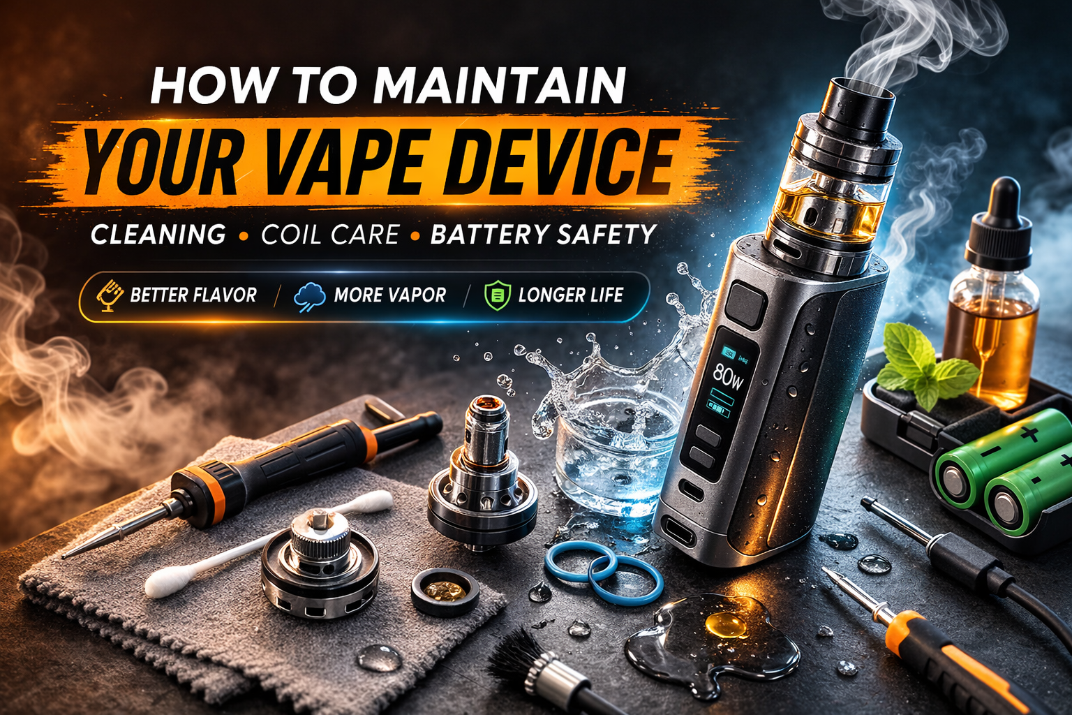 How to maintain your vape